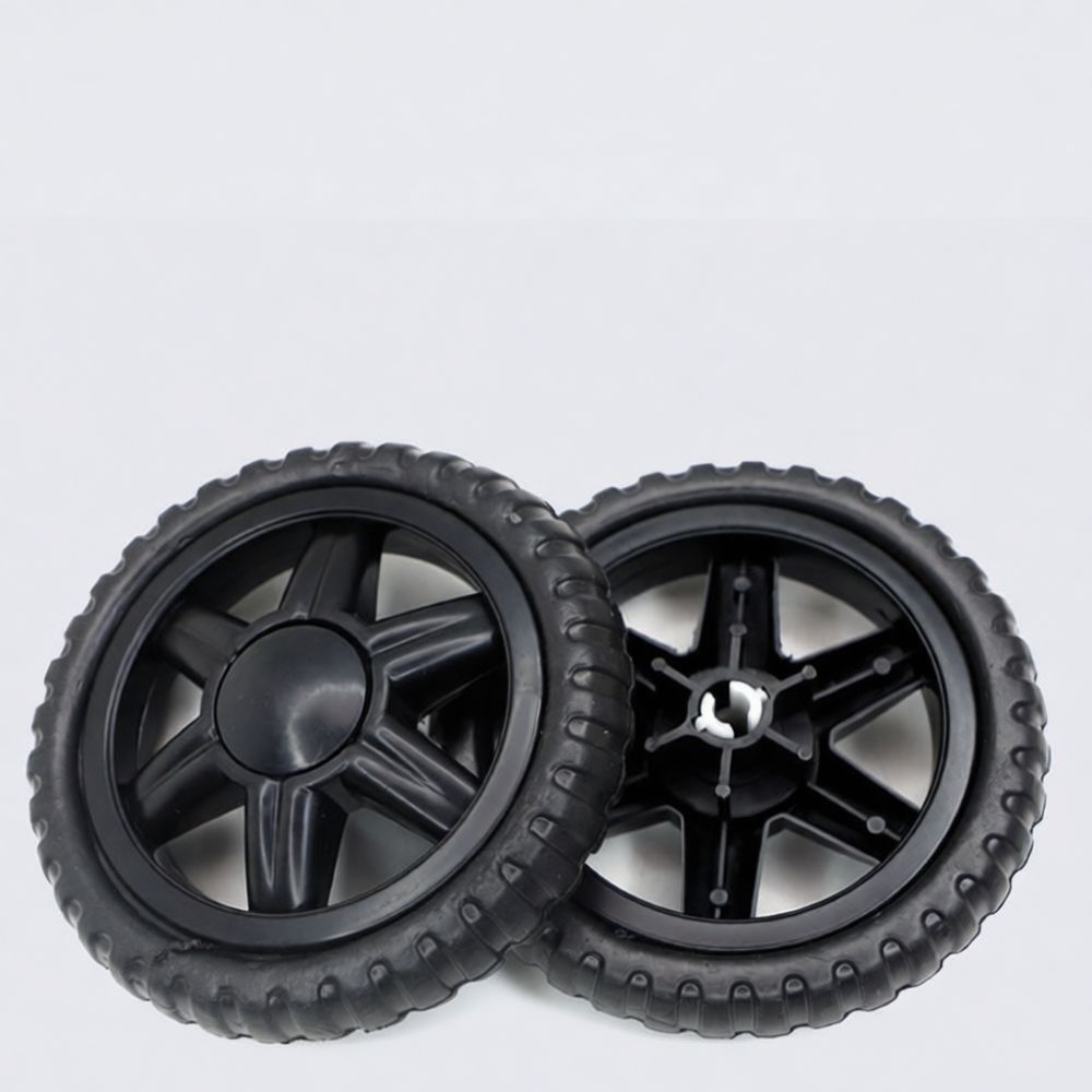 Silent Replacement Luggage Wheels - Quiet Rubber Replacement Wheel For Shopping