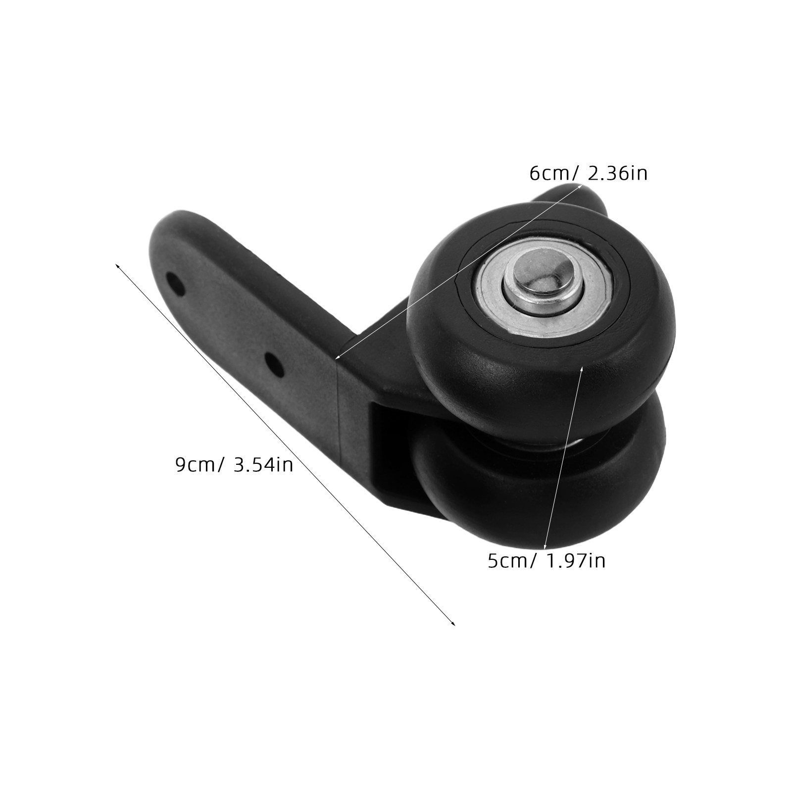 1Pair Heavy Duty Caster Wheels - Silent Replacement Luggage Wheels review and price
